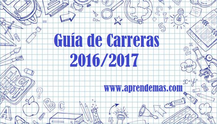 Guía de Carreras 2016/2017